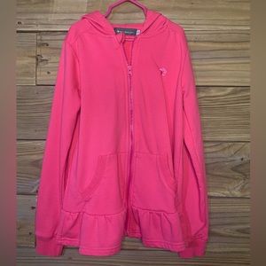 Pink ZipUp Hoodie Jacket